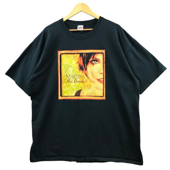 Vintage Martina McBride Concert Band Black Shirt 2X - Picture 1 of 9